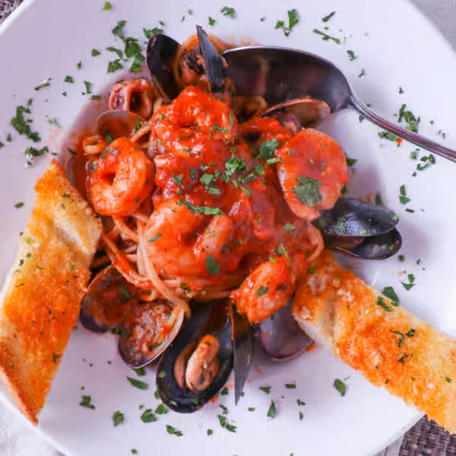 Seafood Risotto.