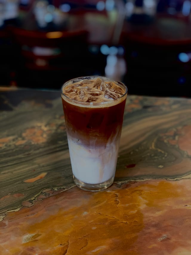 Iced Latte.