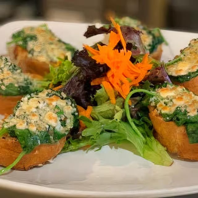 Crostini di Spinaci.