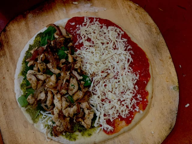 Cauliflower Pizza Crust.