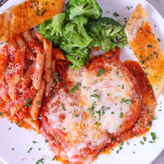 Chicken Parmigiana.
